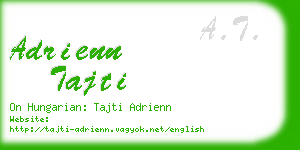 adrienn tajti business card